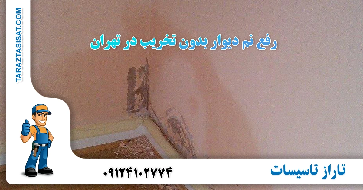 رفع نم دیوار بدون تخریب در تهران