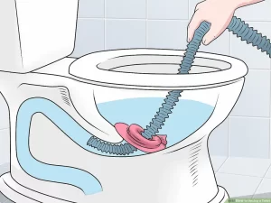 بازکردن لوله و رفع گرفتگی توالت فرنگی