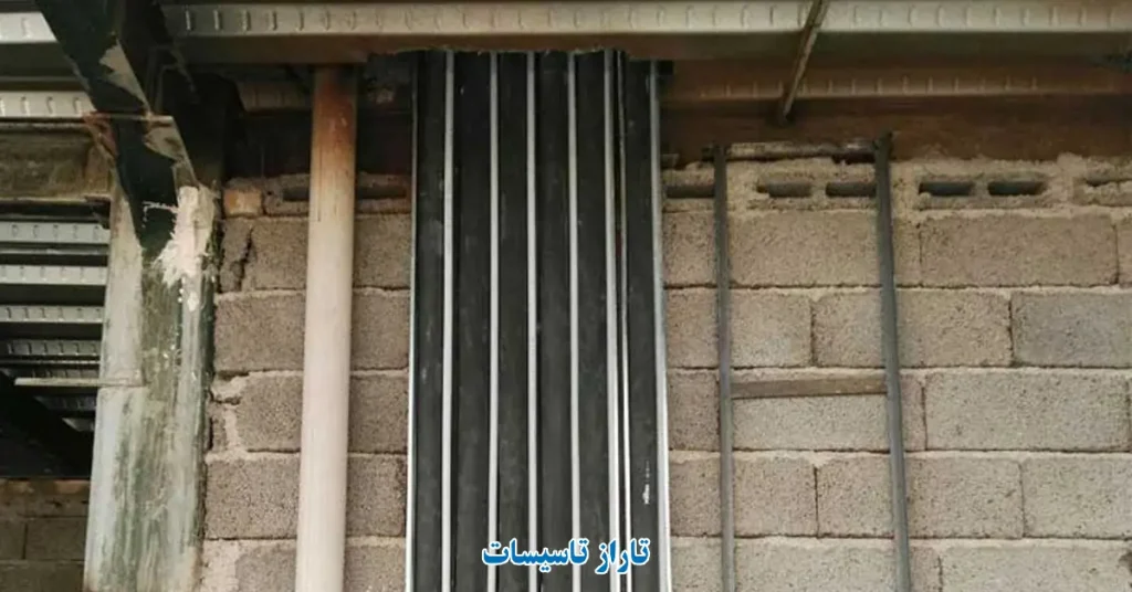 طراحی رایزر ساختمان