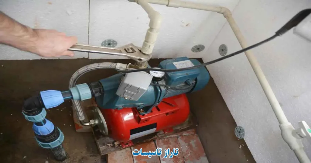 یکسره کار کردن پمپ آب