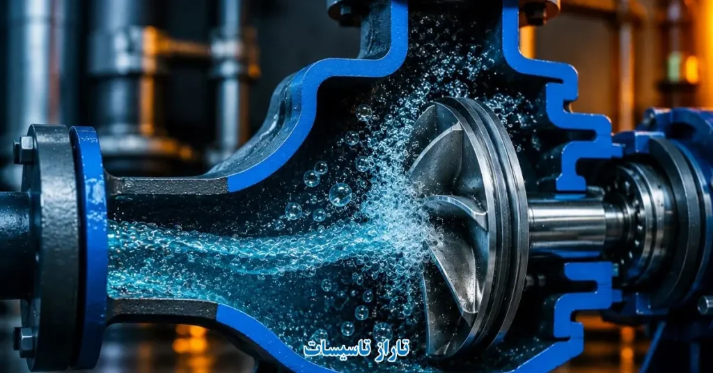 نشانه های به وجود آمدن کاویتاسیون