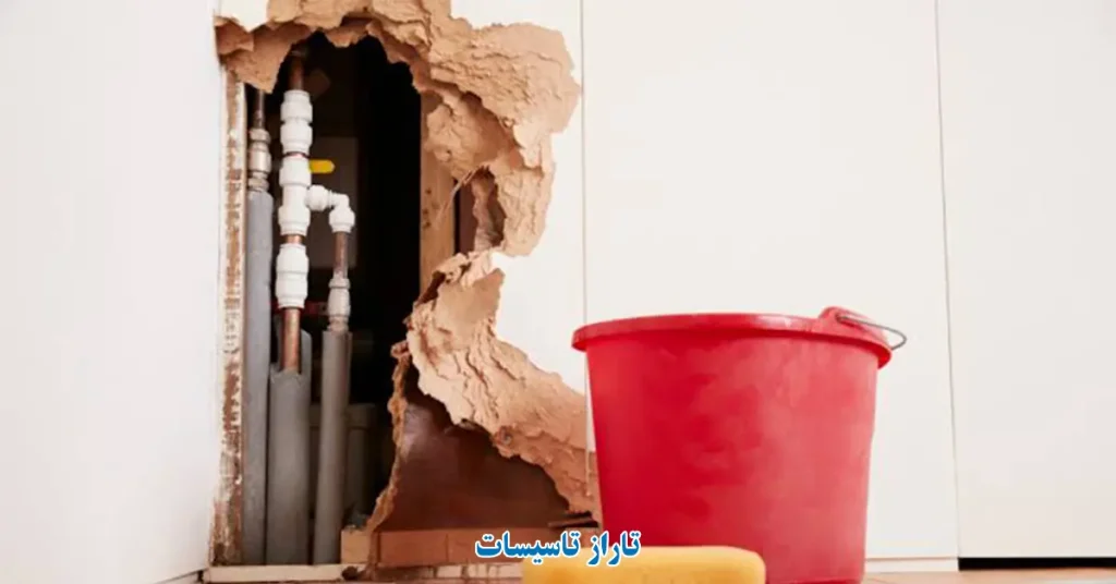 تشخیص و رفع ترکیدگی لوله آب