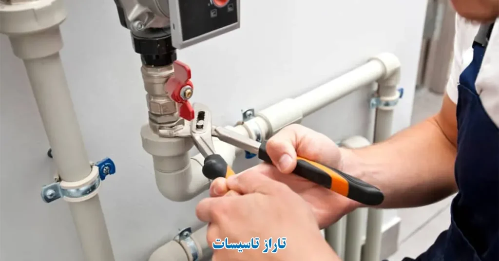 رفع گرفتگی لوله های آب گرم