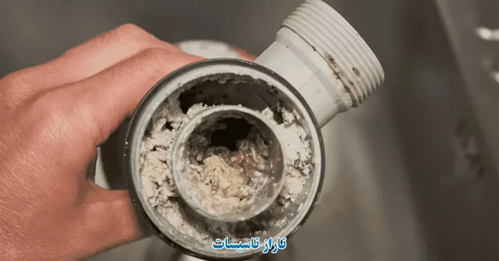 علت گرفتگی لوله های آب گرم