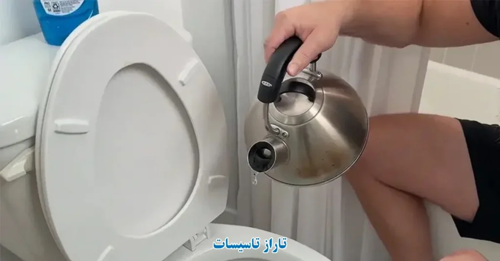 روش های رفع گرفتگی چاه توالت با صابون