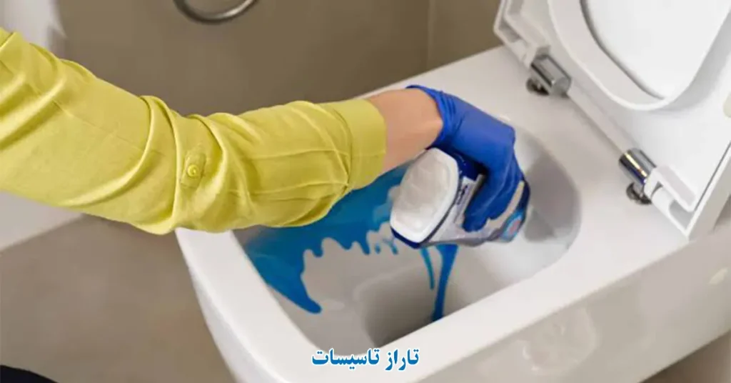 جلوگیری از گرفتگی چاه توالت با صابون